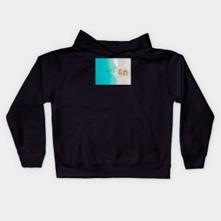 Little Beach Abstract Kids Hoodie